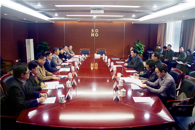 黄澜副市长一行到访红豆钱包
