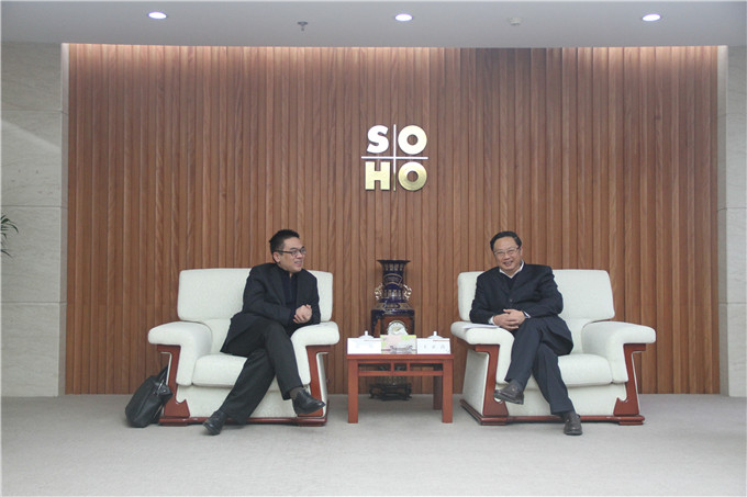 浙江东方集团股份有限公司到访红豆钱包