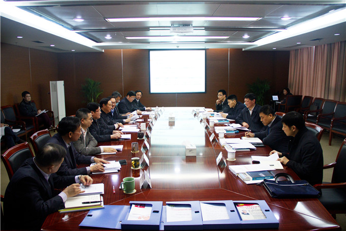 省委组织部常务副部长胡金波同志到红豆钱包
调研